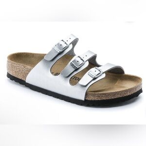 Birkenstock Women's Silver Sandals